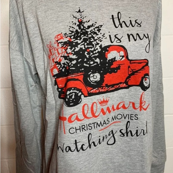 Hallmark Christmas Watching Top - Picture 4 of 6